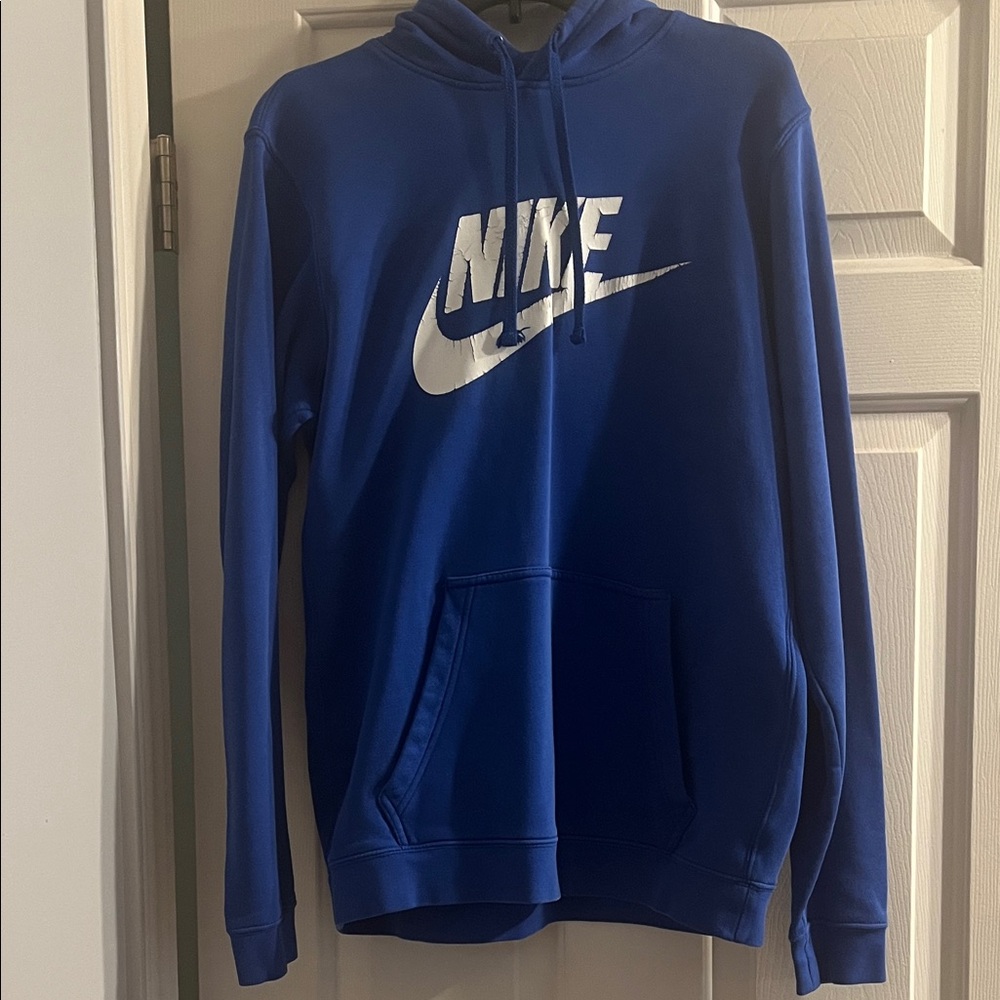 Nike Men's Royal Blue Hoodie